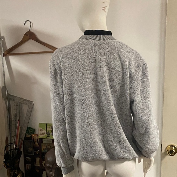90s BonWorth Gray Cat Sweater - Picture 6 of 8
